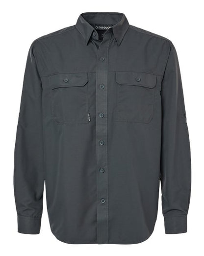 DRI DUCK Men's Crossroad Woven Shirt - 4441 - EMBROIDERED