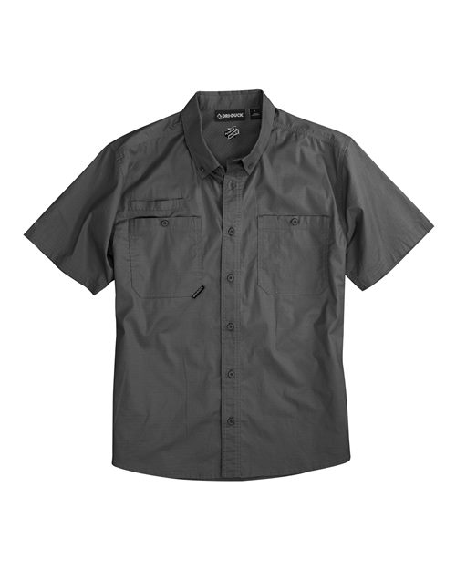 DRI DUCK Men's Craftsman Woven Short Sleeve Shirt - 4451 - EMBROIDERED