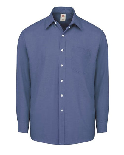 Dickies Men's Tall Oxford Shirt - SSS36T - EMBROIDERED