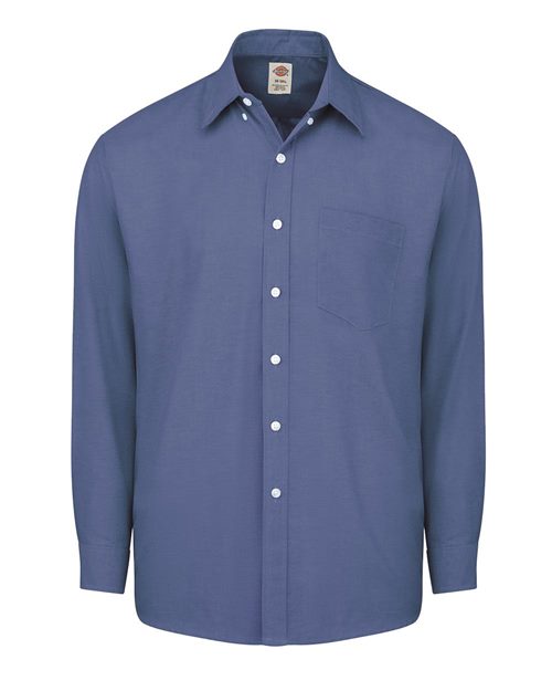 Dickies Men's Tall Oxford Shirt - SSS36T - EMBROIDERED