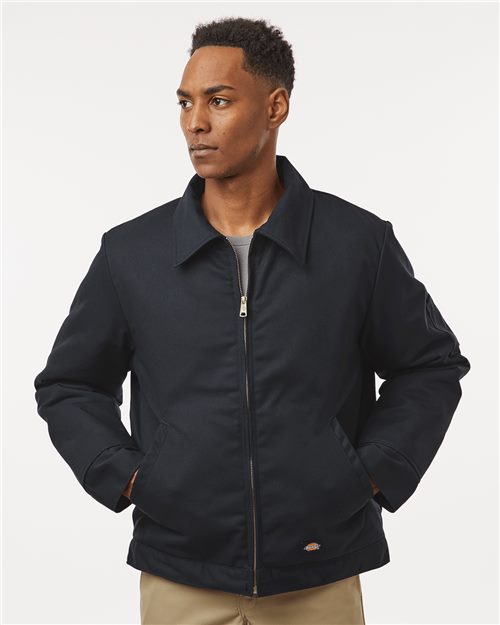 Dickies Unisex Insulated Industrial Eisenhower Jacket - TJ55 - EMBROIDERED