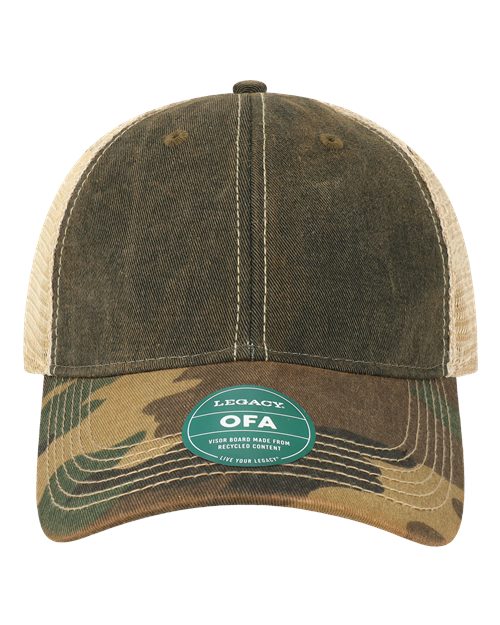 LEGACY Old Favorite Trucker Cap - OFA - EMBROIDERED