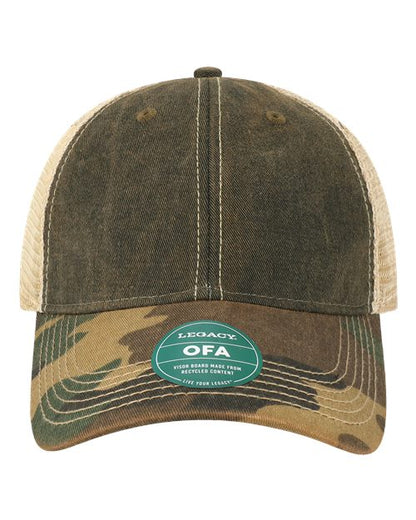 LEGACY Old Favorite Trucker Cap - OFA - EMBROIDERED