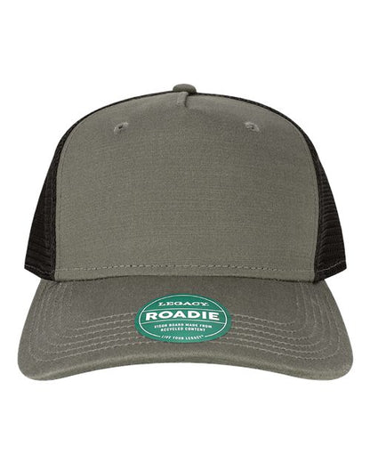 LEGACY Five-Panel Adjustable Cap - ROADIE - EMBROIDERED