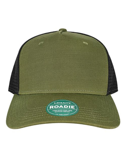 LEGACY Five-Panel Adjustable Cap - ROADIE - EMBROIDERED