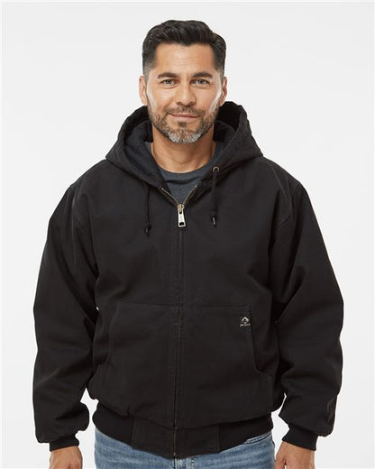 DRI DUCK Men's Cheyenne Boulder Cloth™ Hooded Jacket with Tricot Quilt Lining - 5020 - EMBROIDERED