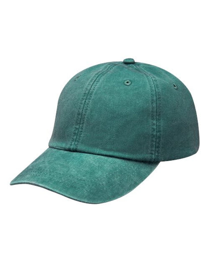 Adams Headwear Optimum Pigment-Dyed Dad Hat - LP101 - EMBROIDERED
