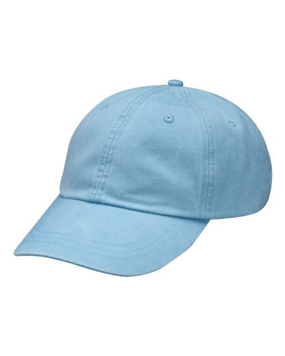 Adams Headwear Optimum Pigment-Dyed Dad Hat - LP101 - EMBROIDERED
