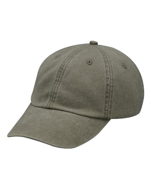 Adams Headwear Optimum Pigment-Dyed Dad Hat - LP101 - EMBROIDERED