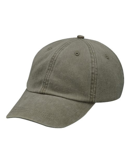 Adams Headwear Optimum Pigment-Dyed Dad Hat - LP101 - EMBROIDERED