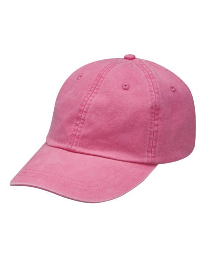Adams Headwear Optimum Pigment-Dyed Dad Hat - LP101 - EMBROIDERED