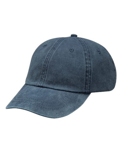 Adams Headwear Optimum Pigment-Dyed Dad Hat - LP101 - EMBROIDERED