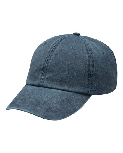 Adams Headwear Optimum Pigment-Dyed Dad Hat - LP101 - EMBROIDERED