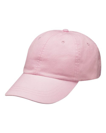 Adams Headwear Optimum Pigment-Dyed Dad Hat - LP101 - EMBROIDERED