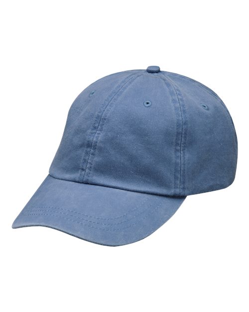 Adams Headwear Optimum Pigment-Dyed Dad Hat - LP101 - EMBROIDERED