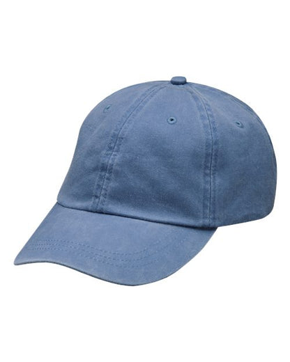 Adams Headwear Optimum Pigment-Dyed Dad Hat - LP101 - EMBROIDERED