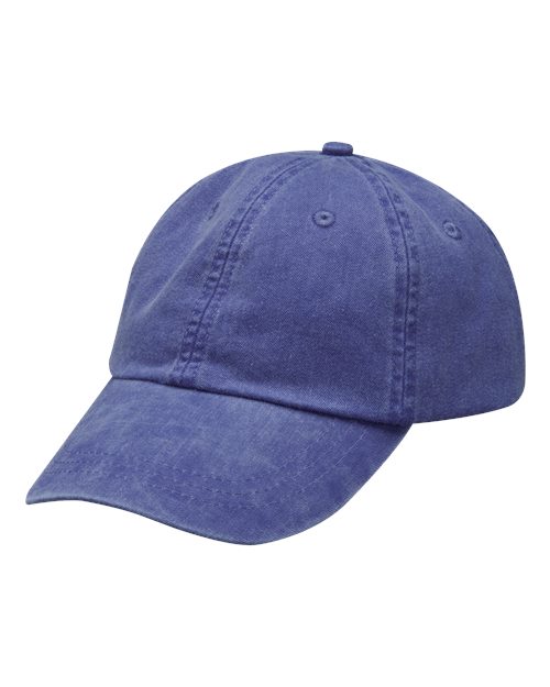 Adams Headwear Optimum Pigment-Dyed Dad Hat - LP101 - EMBROIDERED