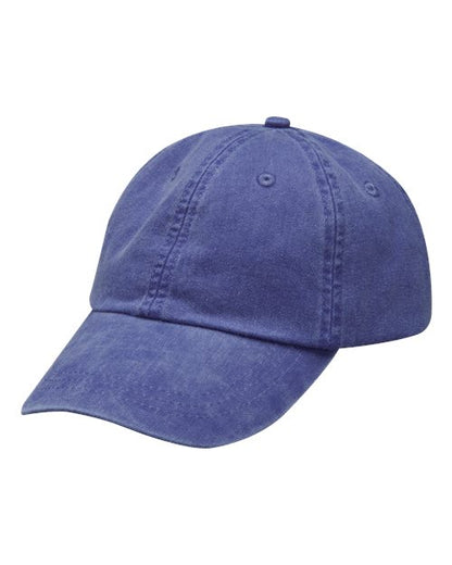 Adams Headwear Optimum Pigment-Dyed Dad Hat - LP101 - EMBROIDERED