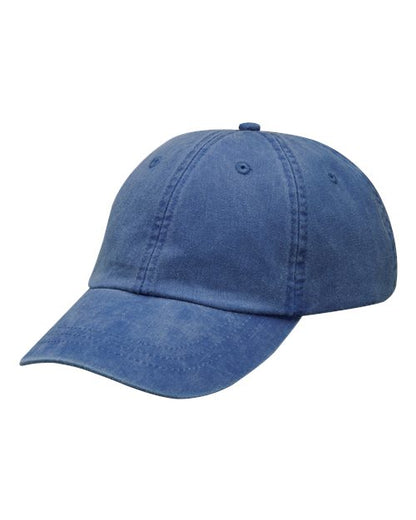 Adams Headwear Optimum Pigment-Dyed Dad Hat - LP101 - EMBROIDERED