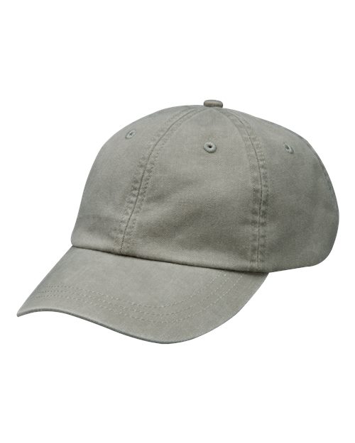 Adams Headwear Optimum Pigment-Dyed Dad Hat - LP101 - EMBROIDERED