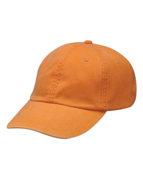 Adams Headwear Optimum Pigment-Dyed Dad Hat - LP101 - EMBROIDERED