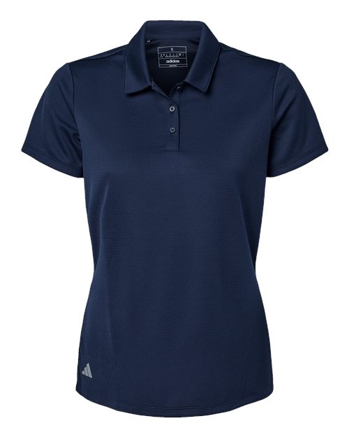 Adidas Women's Micro Piqué Polo - A581 - EMBROIDERED