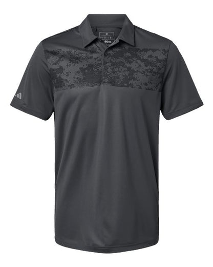 Adidas. Men's Camo Chest Print Polo. A585