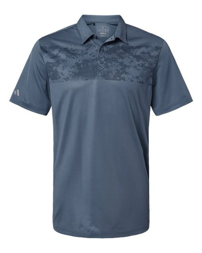 Adidas. Men's Camo Chest Print Polo. A585