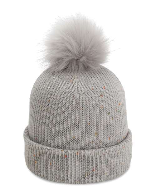 Imperial The Montage Pom Cuffed Beanie - 6014 - EMBROIDERED
