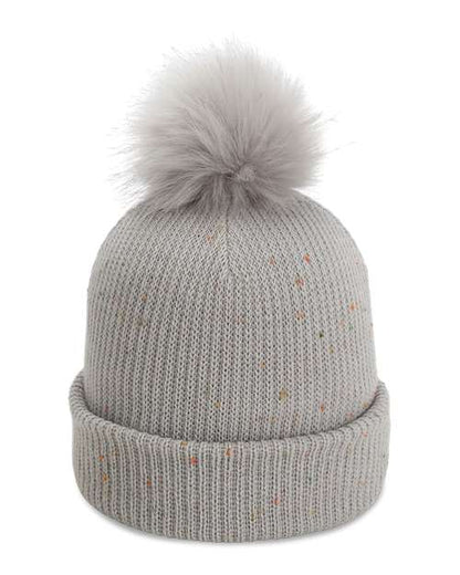 Imperial The Montage Pom Cuffed Beanie - 6014 - EMBROIDERED