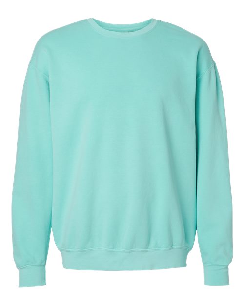 Comfort Colors Unisex Garment-Dyed Lightweight Crewneck Sweatshirt - 1466 - EMBROIDERED