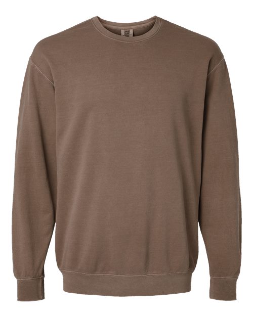 Comfort Colors Unisex Garment-Dyed Lightweight Crewneck Sweatshirt - 1466 - EMBROIDERED