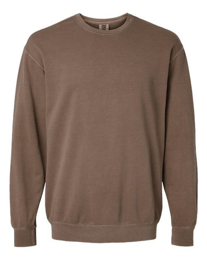 Comfort Colors Unisex Garment-Dyed Lightweight Crewneck Sweatshirt - 1466 - EMBROIDERED