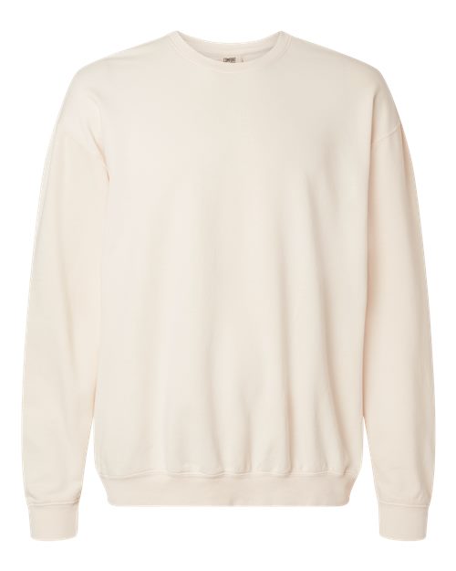 Comfort Colors Unisex Garment-Dyed Lightweight Crewneck Sweatshirt - 1466 - EMBROIDERED