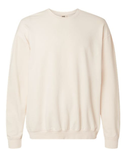 Comfort Colors Unisex Garment-Dyed Lightweight Crewneck Sweatshirt - 1466 - EMBROIDERED