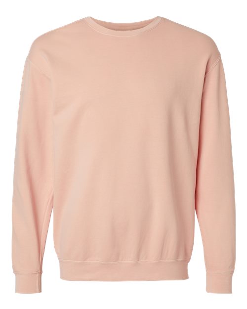 Comfort Colors Unisex Garment-Dyed Lightweight Crewneck Sweatshirt - 1466 - EMBROIDERED