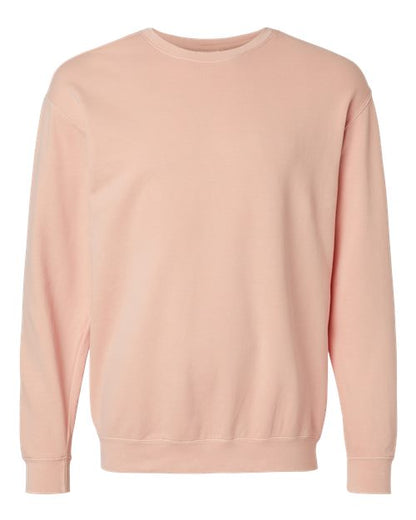 Comfort Colors Unisex Garment-Dyed Lightweight Crewneck Sweatshirt - 1466 - EMBROIDERED