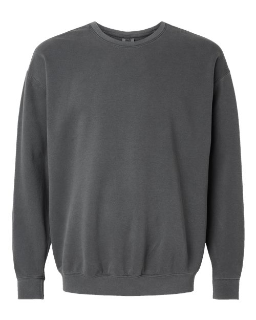 Comfort Colors Unisex Garment-Dyed Lightweight Crewneck Sweatshirt - 1466 - EMBROIDERED