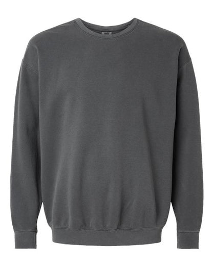 Comfort Colors Unisex Garment-Dyed Lightweight Crewneck Sweatshirt - 1466 - EMBROIDERED