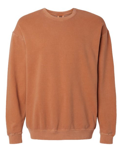 Comfort Colors Unisex Garment-Dyed Lightweight Crewneck Sweatshirt - 1466 - EMBROIDERED