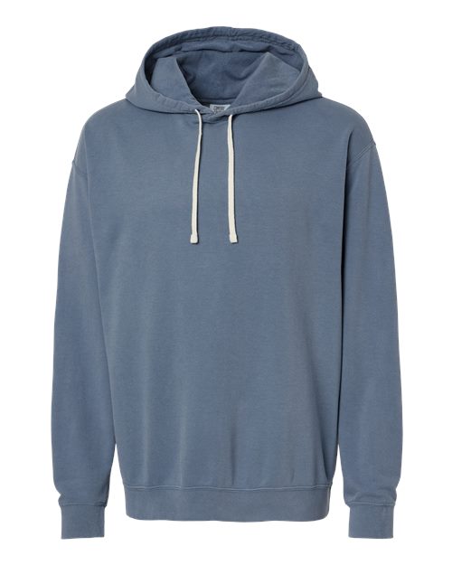 Comfort Colors Unisex Garment-Dyed Lightweight Hooded Sweatshirt - 1467 - EMBROIDERED