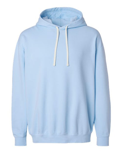 Comfort Colors Unisex Garment-Dyed Lightweight Hooded Sweatshirt - 1467 - EMBROIDERED