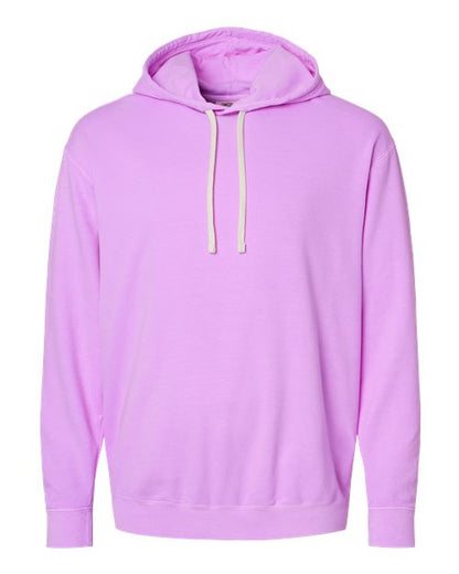 Comfort Colors Unisex Garment-Dyed Lightweight Hooded Sweatshirt - 1467 - EMBROIDERED