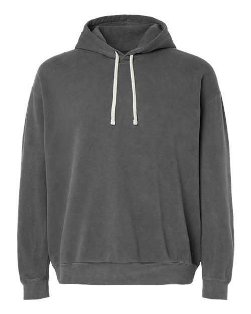 Comfort Colors Unisex Garment-Dyed Lightweight Hooded Sweatshirt - 1467 - EMBROIDERED