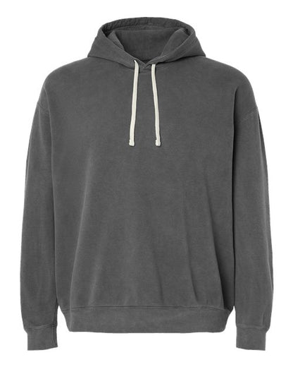 Comfort Colors Unisex Garment-Dyed Lightweight Hooded Sweatshirt - 1467 - EMBROIDERED