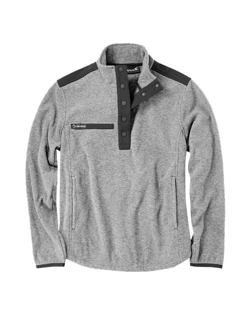 DRI DUCK Women's Sierra Melange Fleece Pullover - 9341 - EMBROIDERED