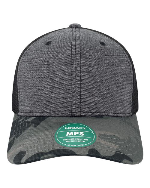 LEGACY Mid-Pro Snapback Trucker Cap - MPS - EMBROIDERED