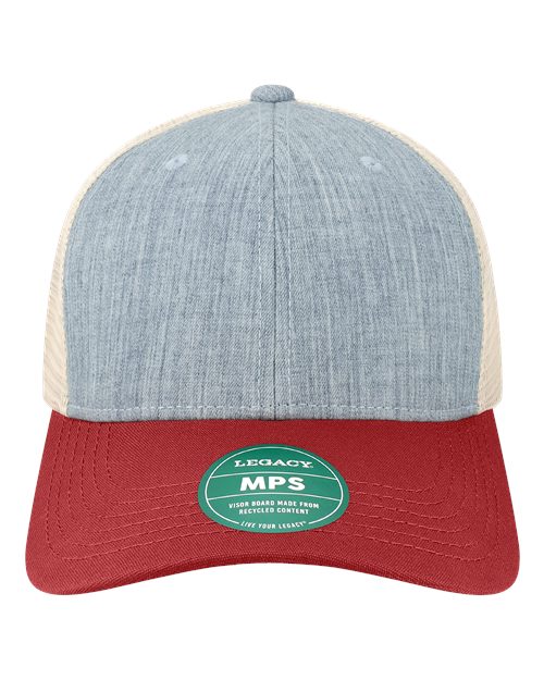 LEGACY Mid-Pro Snapback Trucker Cap - MPS - EMBROIDERED