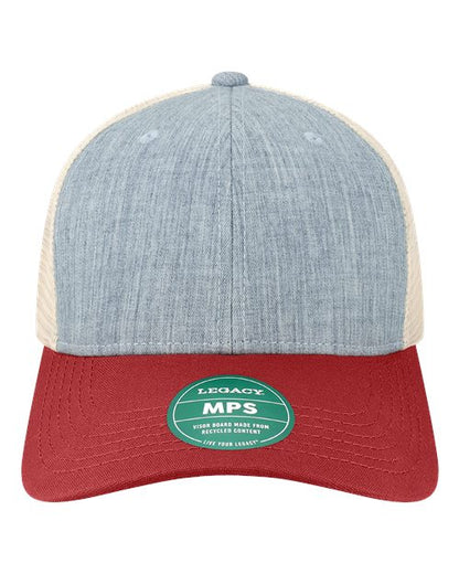 LEGACY Mid-Pro Snapback Trucker Cap - MPS - EMBROIDERED