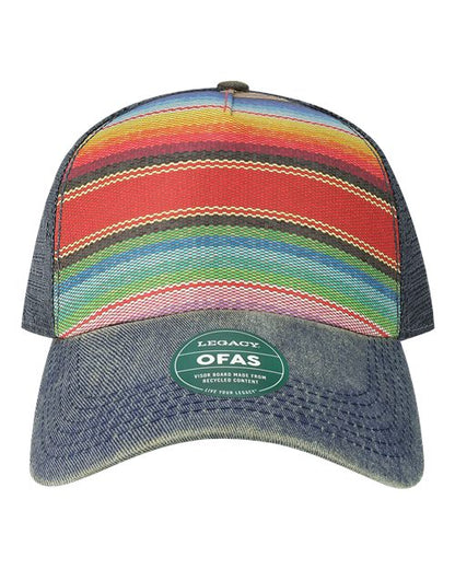 LEGACY Old Favorite Five-Panel Trucker Cap - OFAFP - EMBROIDERED